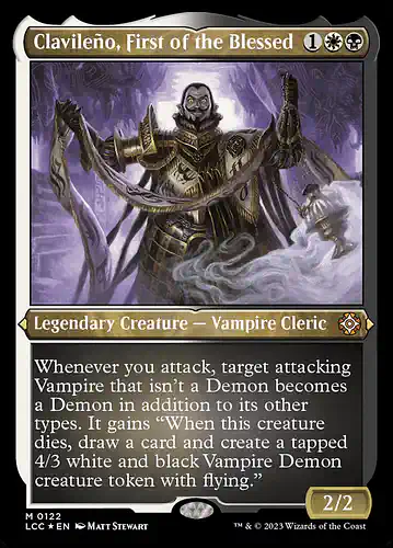 Clavileño, First of the Blessed - lcc Spoiler