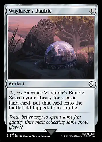 Wayfarer's Bauble - pip Spoiler