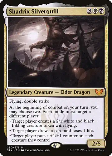 Shadrix Silverquill - stx Spoiler