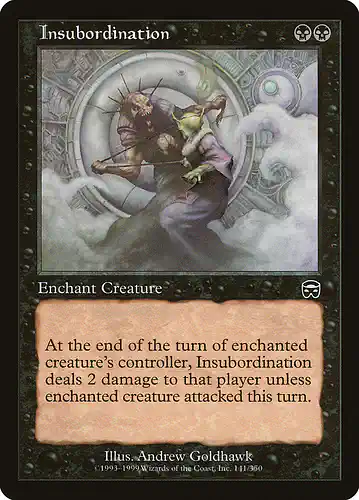Insubordination - mmq Spoiler