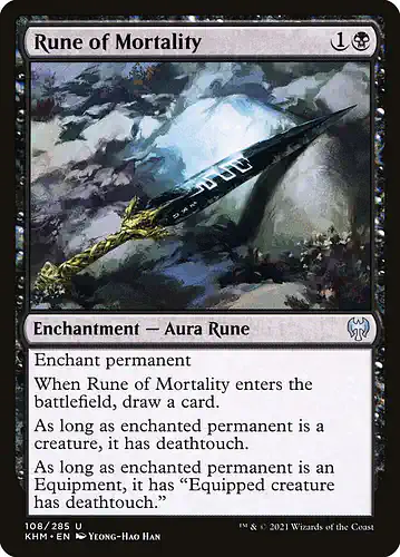 Rune of Mortality - khm Spoiler