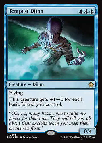 Tempest Djinn - fdn Spoiler