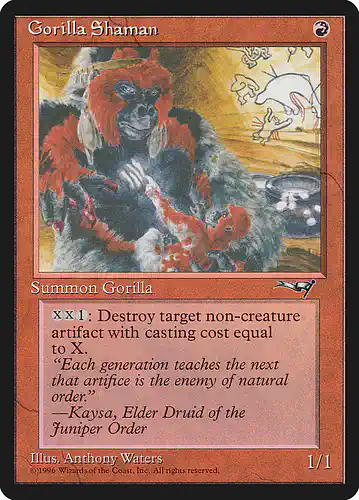Gorilla Shaman - all Spoiler
