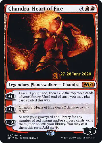 Chandra, Heart of Fire - m21 Spoiler