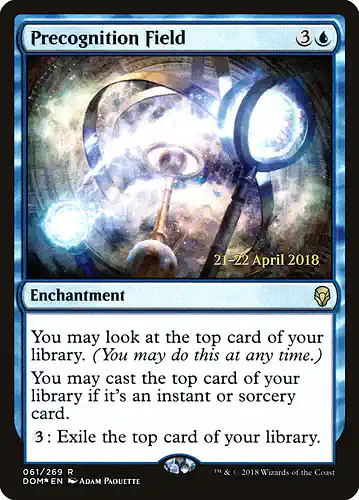 Precognition Field - dom Spoiler