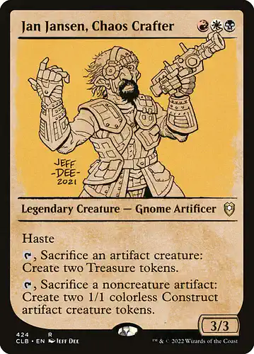Jan Jansen, Chaos Crafter - clb Spoiler