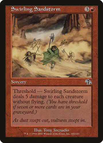 Swirling Sandstorm - jud Spoiler