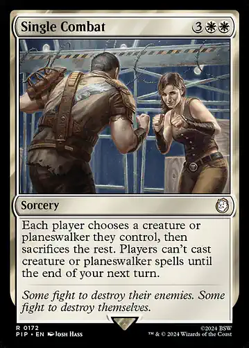 Single Combat - pip Spoiler