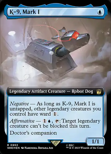 K-9, Mark I - who Spoiler