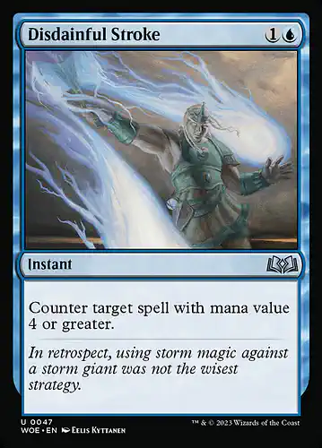 Disdainful Stroke - woe Spoiler