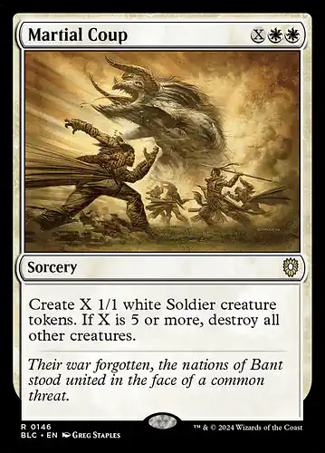 Martial Coup - blc Spoiler