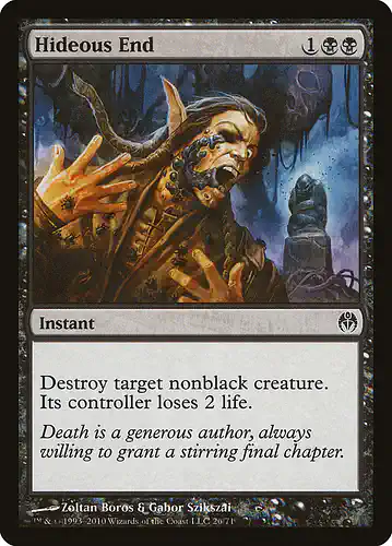 Hideous End - dde Spoiler