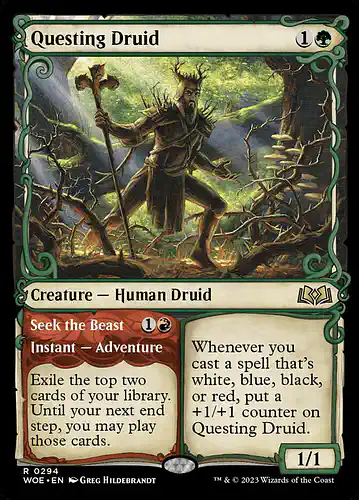 Questing Druid - woe Spoiler