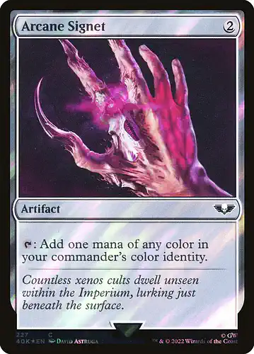 Arcane Signet - 40k Spoiler