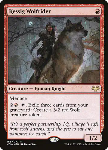 Kessig Wolfrider - vow Spoiler