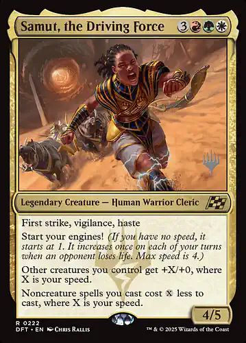 Samut, the Driving Force - dft Spoiler