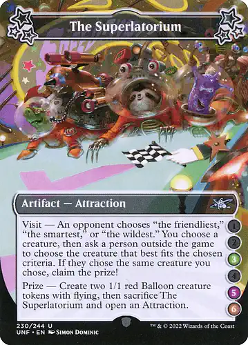 The Superlatorium - unf Spoiler