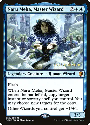 Naru Meha, Master Wizard - dom Spoiler