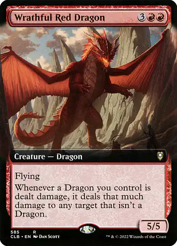 Wrathful Red Dragon - clb Spoiler