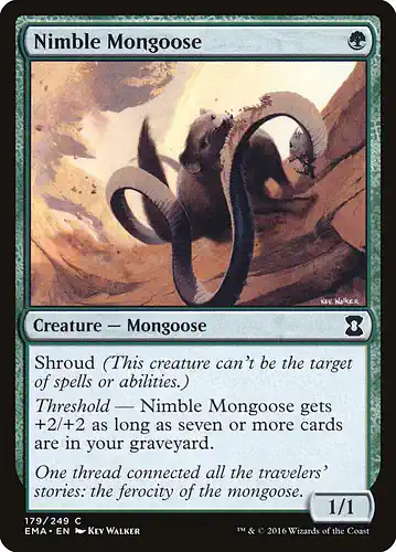 Nimble Mongoose - ema Spoiler