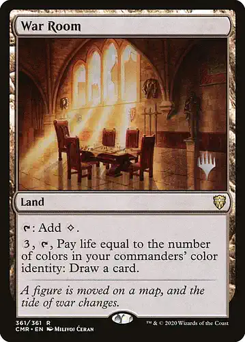 War Room - cmr Spoiler