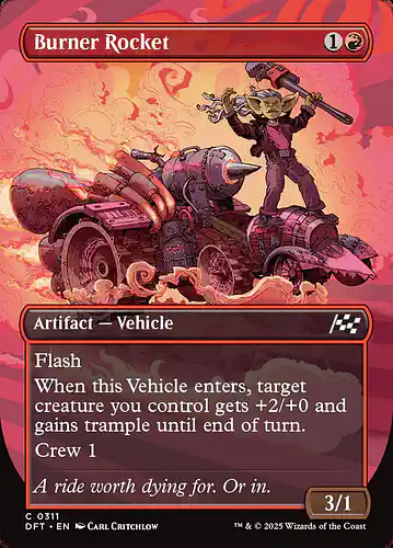 Burner Rocket - dft Spoiler