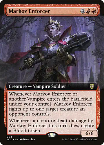 Markov Enforcer - voc Spoiler