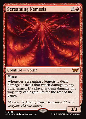 Screaming Nemesis - dsk Spoiler
