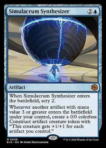 Simulacrum Synthesizer - big Spoiler