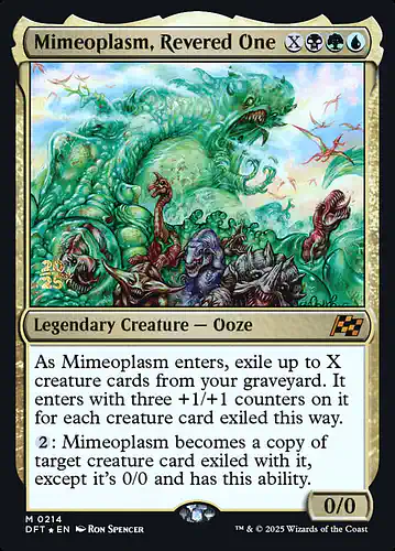 Mimeoplasm, Revered One - dft Spoiler