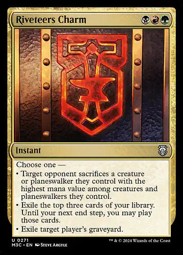 Riveteers Charm - m3c Spoiler