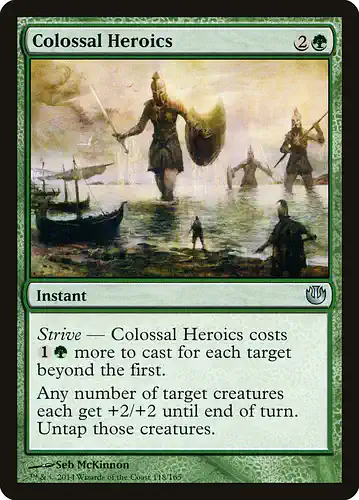 Colossal Heroics - jou Spoiler