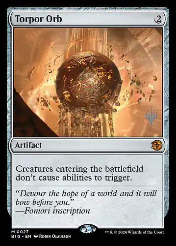 Torpor Orb - big Spoiler
