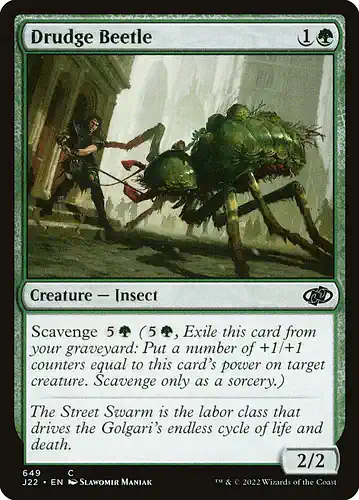 Drudge Beetle - j22 Spoiler