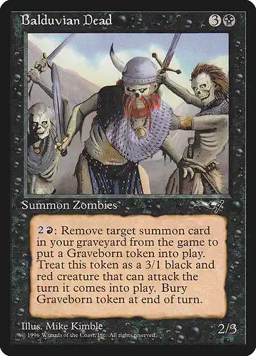 Balduvian Dead - all Spoiler