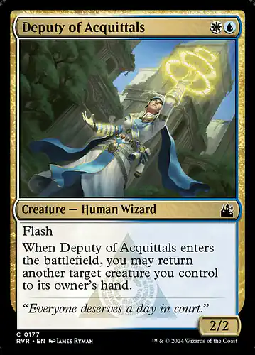 Deputy of Acquittals - rvr Spoiler