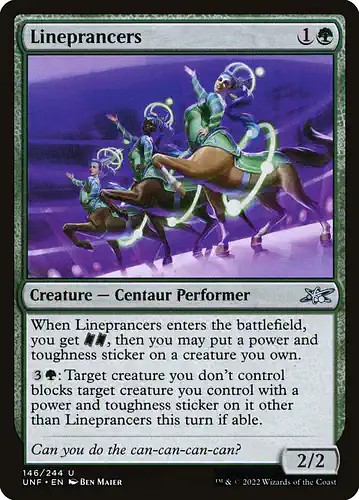 Lineprancers - unf Spoiler