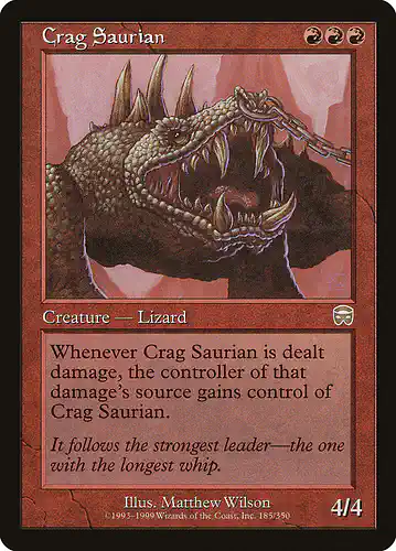 Crag Saurian - mmq Spoiler