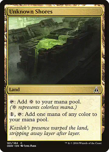 Unknown Shores - ogw Spoiler