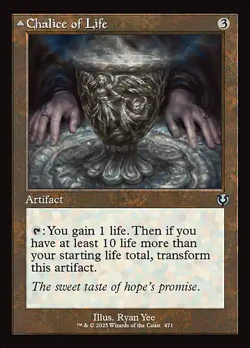Chalice of Life - inr Spoiler