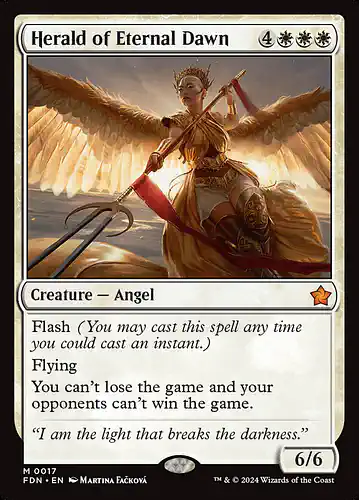Herald of Eternal Dawn - fdn Spoiler