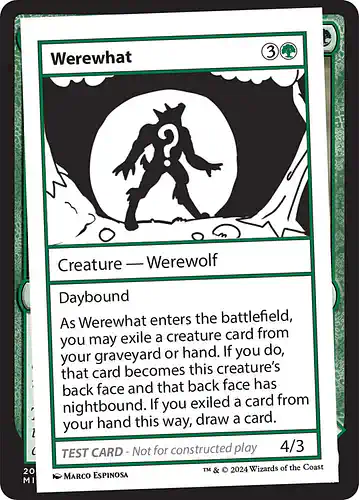Werewhat - mb2 Spoiler