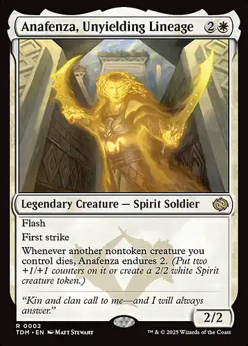 Anafenza, Unyielding Lineage - tdm Spoiler