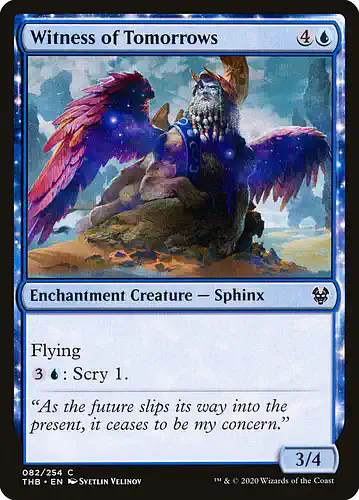 Witness of Tomorrows - thb Spoiler