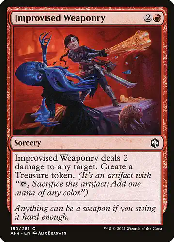Improvised Weaponry - afr Spoiler