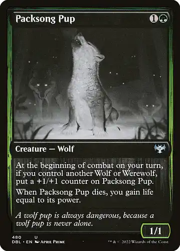 Packsong Pup - dbl Spoiler