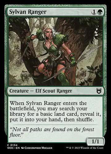 Sylvan Ranger - woc Spoiler