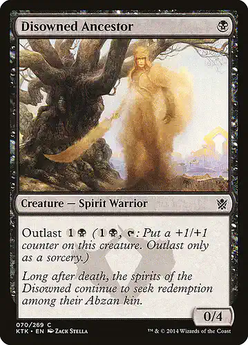 Disowned Ancestor - ktk Spoiler