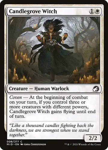 Candlegrove Witch - mid Spoiler