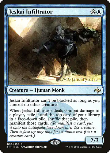 Jeskai Infiltrator - frf Spoiler